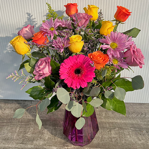 Spring Garden Rose Arrangement