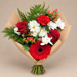 Winter Bliss Wrapped Bouquet
