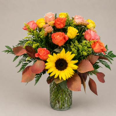 Harvest Rose Bouquet