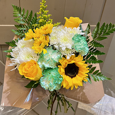 Large Lucky Blooms Wrapped Bouquet 