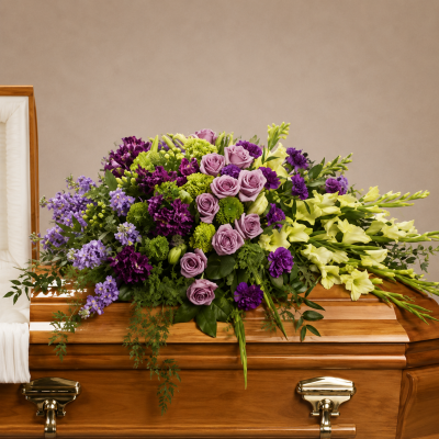 Reflections Of Gratitude Casket Spray