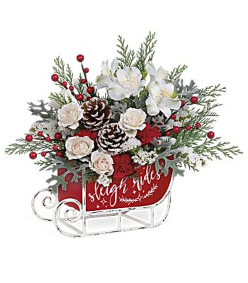 Frosted Sleigh Bouquet