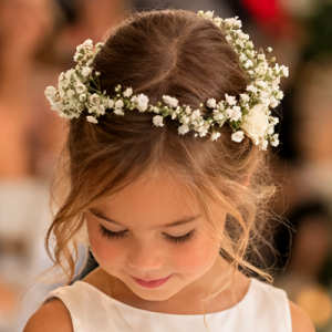 Baby's Breath Flower Crown