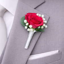 Hot Pink Richard Boutonniere 