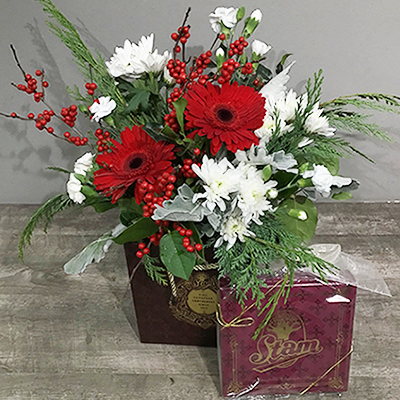 Stam's & Lafayette Florist Sweet Winter Collaboration