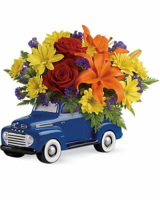 Vintage Ford Pickup Bouquet