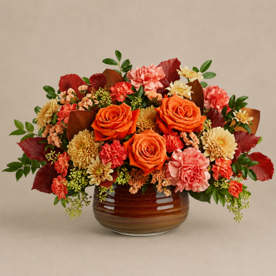 Rustic Ember Bouquet