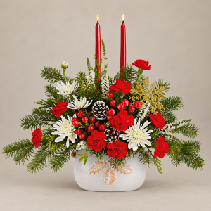 Happy Holly Centerpiece