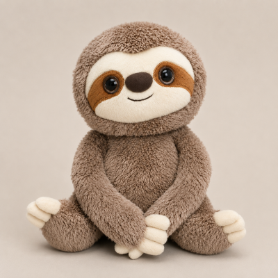 Super Soft Sloth Plush Medium