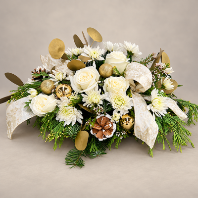 Elegant Winter Centerpiece