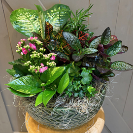 12 Inch Ceramic European Garden