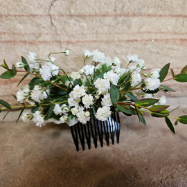 Baby's Breath Hair Piece