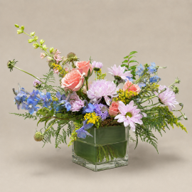 Watercolor Garden Bouquet
