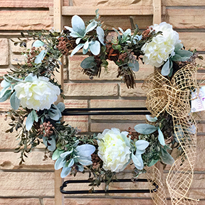 Textured Neutral Wreath