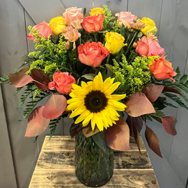 Harvest Rose Bouquet