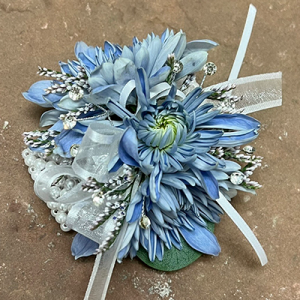 Blue Dublin Corsage 