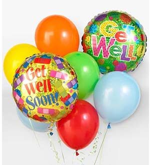 Get Well Balloon Bouquet