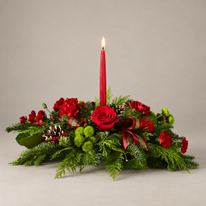 By the Candlelight Centerpiece
