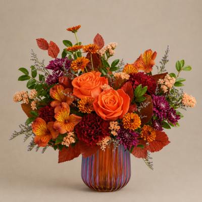 Amber Glow Bouquet
