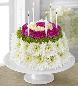 The Wonderful Wishes Floral Cake