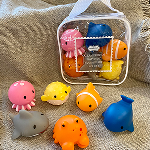 Ocean Friends Bath Squirties-set of 6