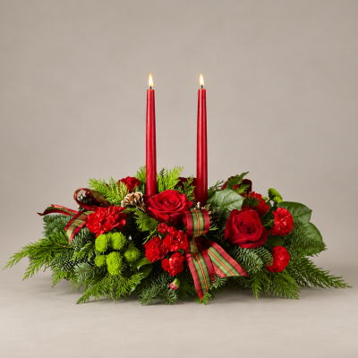 By the Candlelight Centerpiece
