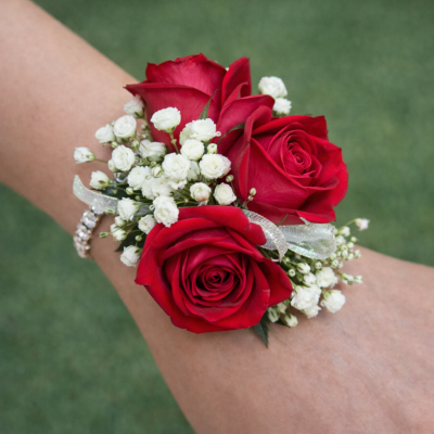 Red Sydney Corsage