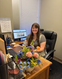 Jessica Beard, Office Manager and Bridal Bouquet Specialist