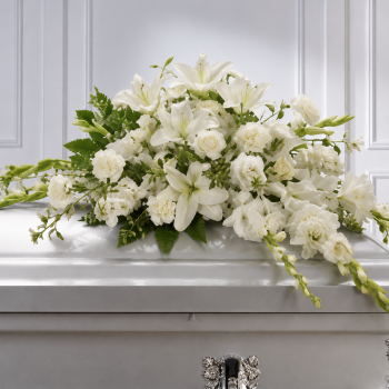 Bountiful Memories Casket Spray