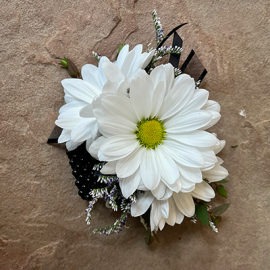 White Dublin Corsage
