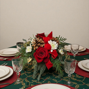 Scattered Florals Christmas