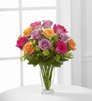 Vibrant Mixed Rose Bouquet