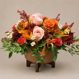 Modern Copper Centerpiece (Available in 2 Sizes)