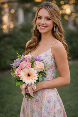 Soft Pastels Handheld Bouquet